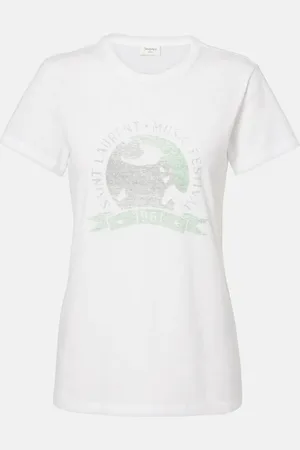 Saint Laurent Camiseta Music Festival de jersey
