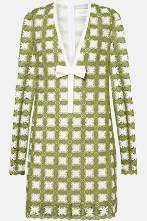 Giambattista Valli Vestido corto calado