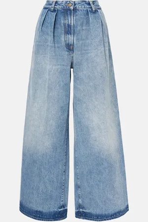 Alanui Jeans anchos Sunny de croché