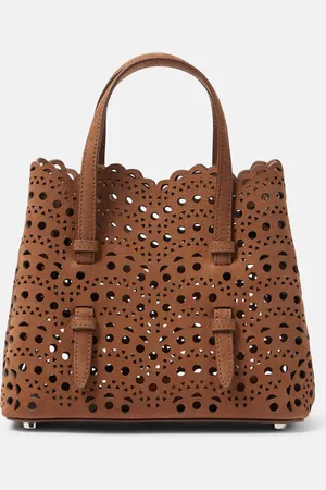 Alaïa Alaïa Tote Mina 20 Vienne Wave de piel