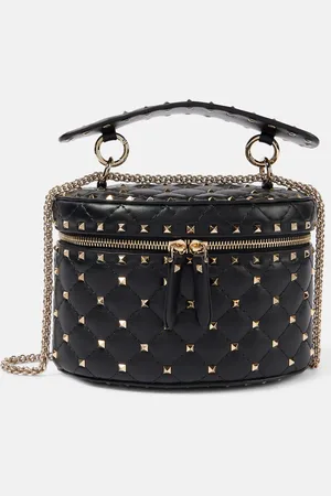 VALENTINO GARAVANI Bolso neceser Rockstud Spike Small de piel