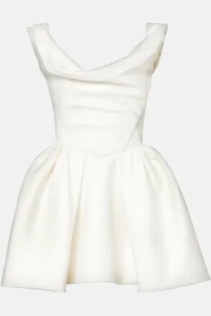 Vivienne Westwood Vestido corto de novia Bagatelle de satén
