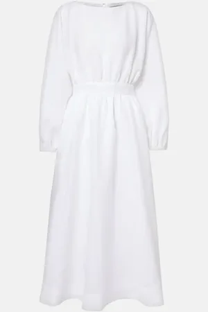 GABRIELA HEARST Vestido largo Ahmose de lino