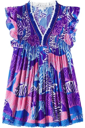 POUPETTE ST BARTH Vestido Sasha con volantes