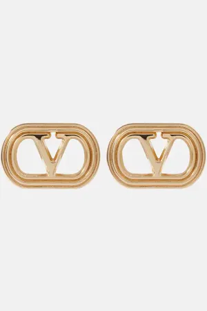 VALENTINO Pendientes Ovalette con VLogo