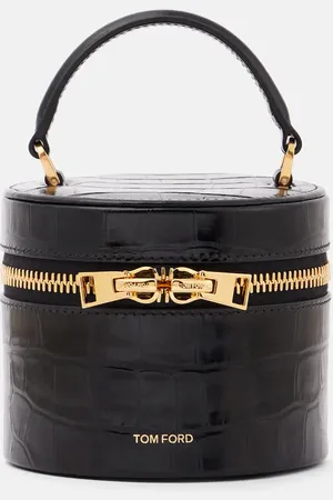 Tom Ford Bolso neceser Audrey Mini de piel grabada