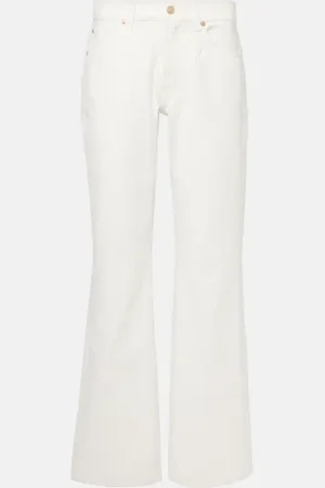7 for all Mankind Pantalones Tess de algodón y cáñamo