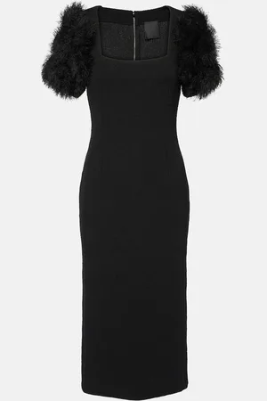 Givenchy Vestido midi Pompom de punto