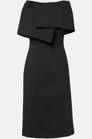 Oscar de la Renta Vestido de cóctel drapeado