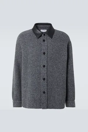 Loewe Sobrecamisa de mezcla de lana y cachemir