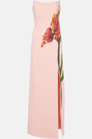 Costarellos Vestido corsé de fiesta Margita de crepé