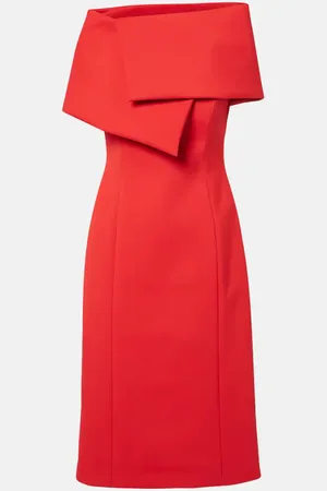 Oscar de la Renta Vestido de cóctel drapeado