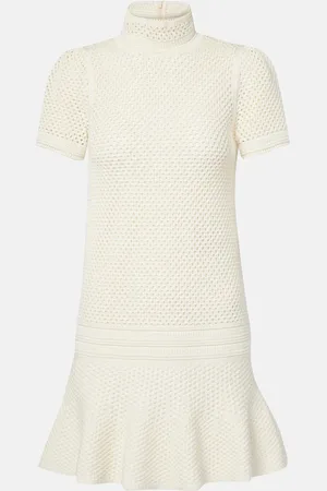 Tom Ford Vestido corto de punto de algodón