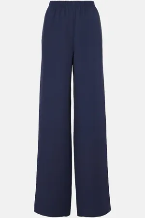 VALENTINO Pantalones anchos de Cady Couture