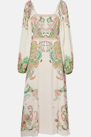 Etro Vestido midi estampado