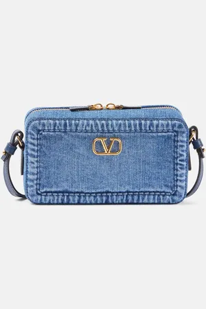 VALENTINO GARAVANI Bolso al hombro Alltime Mini en denim