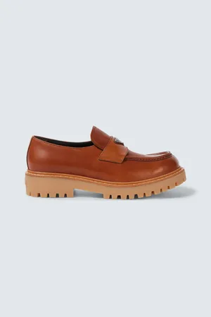 Prada Mocasines de piel
