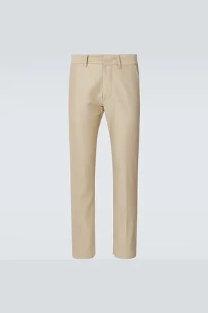Tom Ford Pantalones chinos en satén de algodón