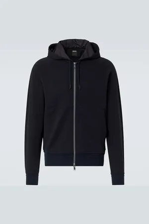 Ermenegildo Zegna Sudadera con capucha de mezcla de algodón