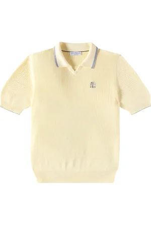 Brunello Cucinelli Polo de algodón
