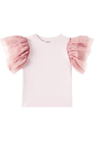 Molo Top Robyn de algodón con tul