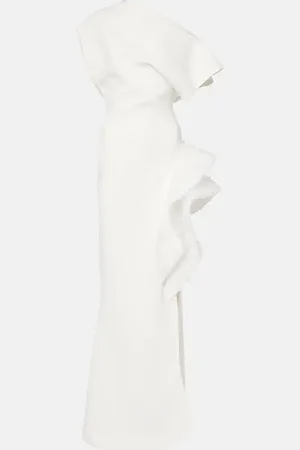 MATICEVSKI Vestido de novia Wishing fruncido