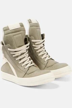 Rick Owens Zapatillas Geobasket de piel