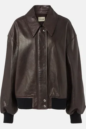 Khaite Chaqueta Shelman de piel