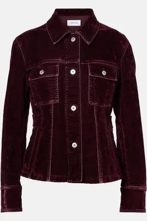 Salvatore Ferragamo Chaqueta de terciopelo