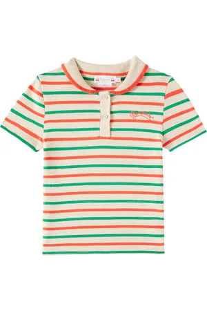 BONPOINT Polo Edelyne de algodón a rayas