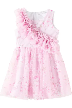 MONNALISA Vestido de tul floral