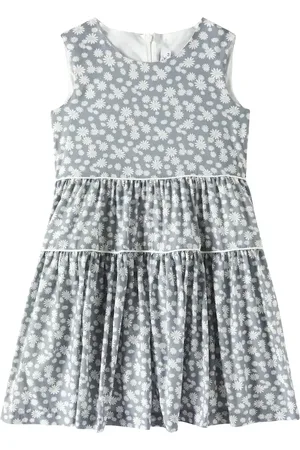 Il gufo Vestido de algodón floral