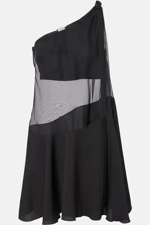 Nensi Dojaka Vestido corto asimétrico Daphne