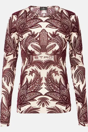 Etro Top con estampado paisley