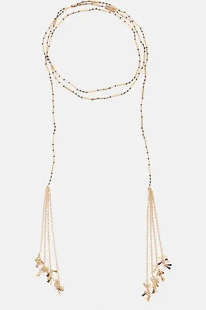 Isabel Marant Collar Olathe con pañuelo y cuentas