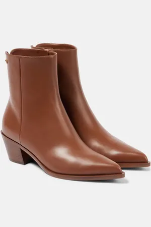 Gianvito Rossi Botines Kinney 45 de piel