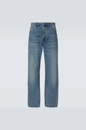 Ami Jeans anchos de tiro medio