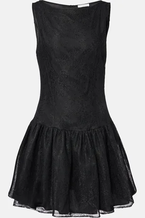 Nina Ricci Vestido corto de encaje chantilly