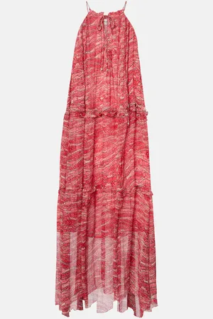 Marant Etoile Vestido midi Alita de chifón
