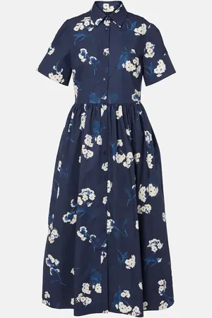 Erdem Vestido midi de algodón