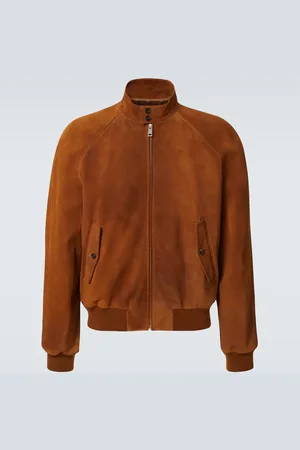Prada Chaqueta bomber de ante