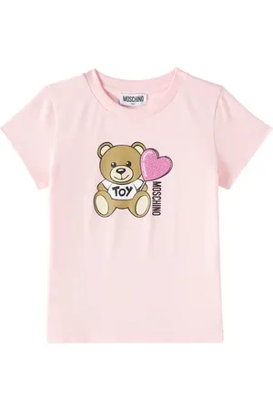 Moschino Camiseta en mezcla de algodón con lentejuelas