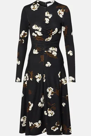 Erdem Vestido midi drapeado