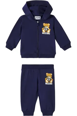 Moschino Bebé - chándal Teddy Bear de algodón