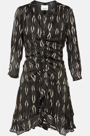 Isabel Marant Vestido corto Octavia de mezcla de seda