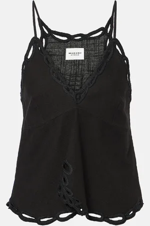 Marant Etoile Top Tomeki de algodón