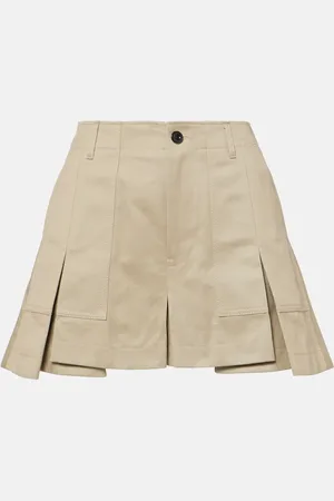 SACAI Shorts de algodón