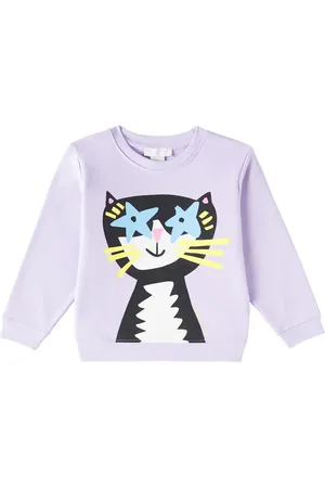 Stella McCartney Sudadera en jersey de algodón estampado