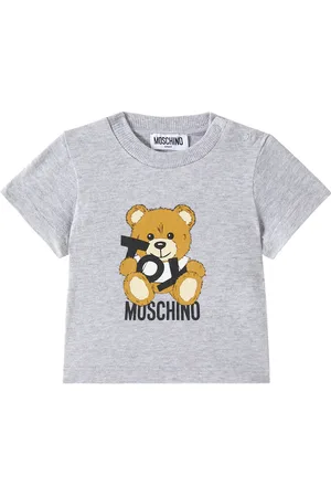 Moschino Bebé - camiseta en jersey de algodón