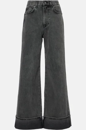 VERONICA BEARD Jeans anchos Taylor de tiro alto